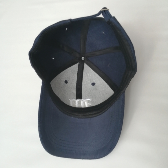 M Letter Navy Hat NWOT - Picture 6 of 6